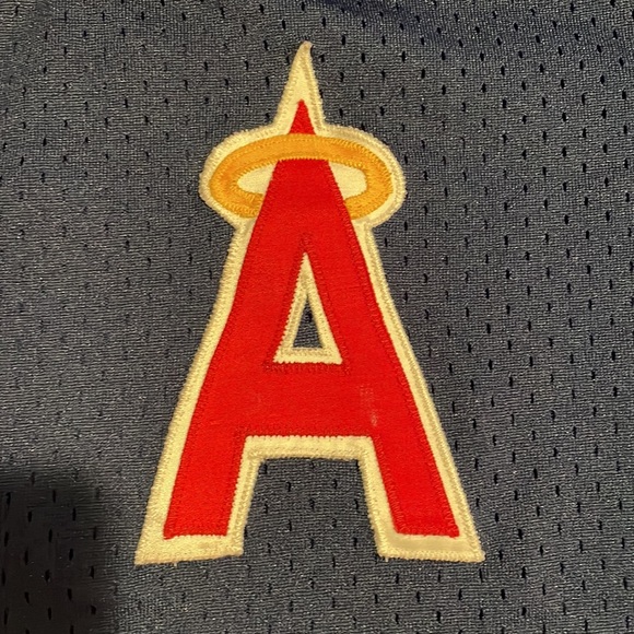 Vintage 70s-80s MLB California Angels Baseball Jersey.  Youth M EUC! - Picture 3 of 4